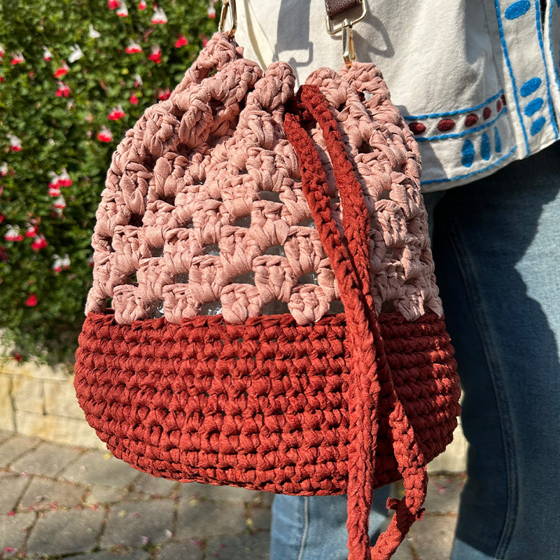 TWO TONE BAG - ECO DAINO BAG