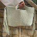 FRINGED HANDBAG - ECO DAINO BAG