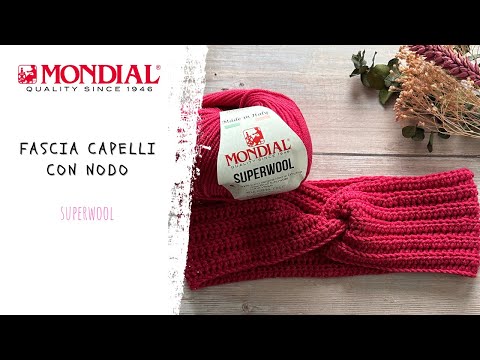 FASCIA PER CAPELLI CROCHET - SUPERWOOL
