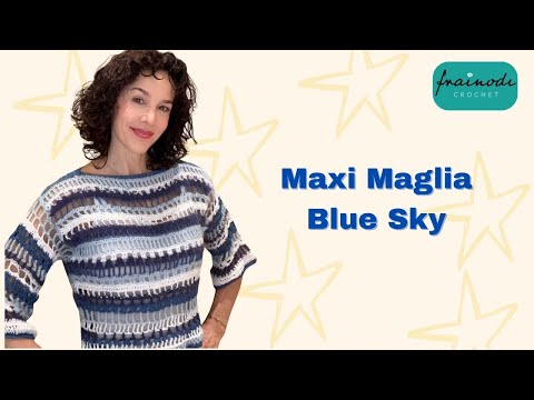 MAXI MAGLIA ALL'UNCINETTO
