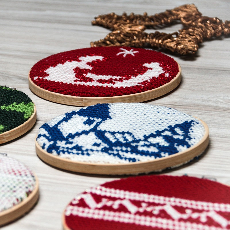 TELAIETTI NATALE - EXTRAFINE E ORO