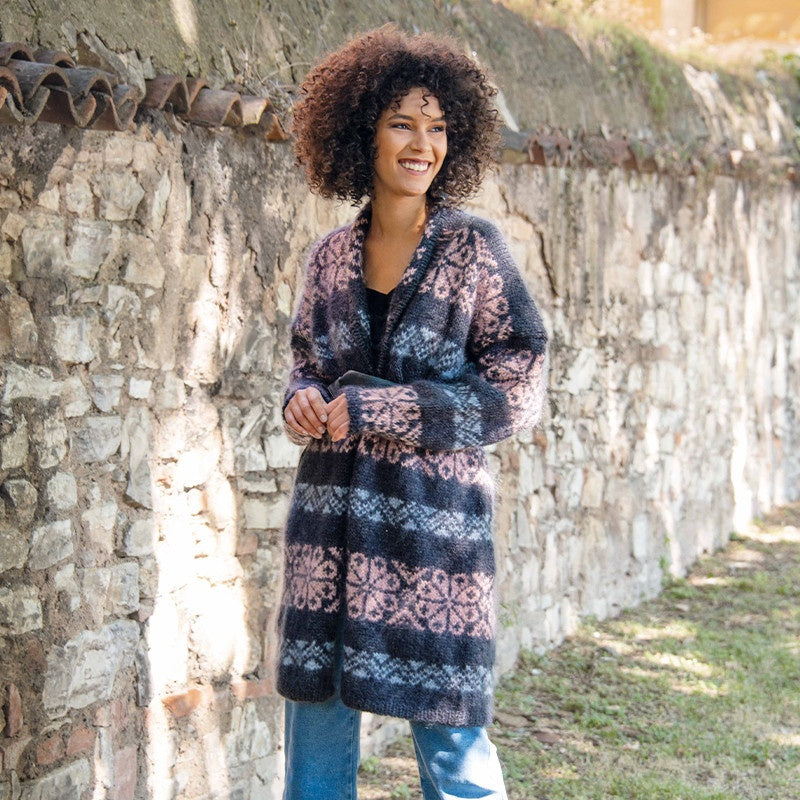 CAPPOTTO JACQUARD - LIEVE E MERINO SOFT