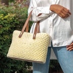 Borsa a punto festoso all'uncinetto in Swan, foto 2