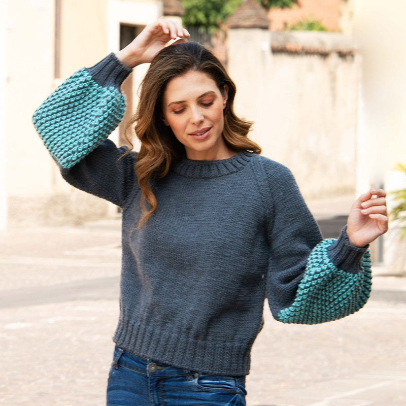 PULL CON MANICHE A FANTASIA - SUPER OTTO