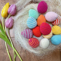 UOVA DI PASQUA ALL'UNCINETTO - BASIC COTTON
