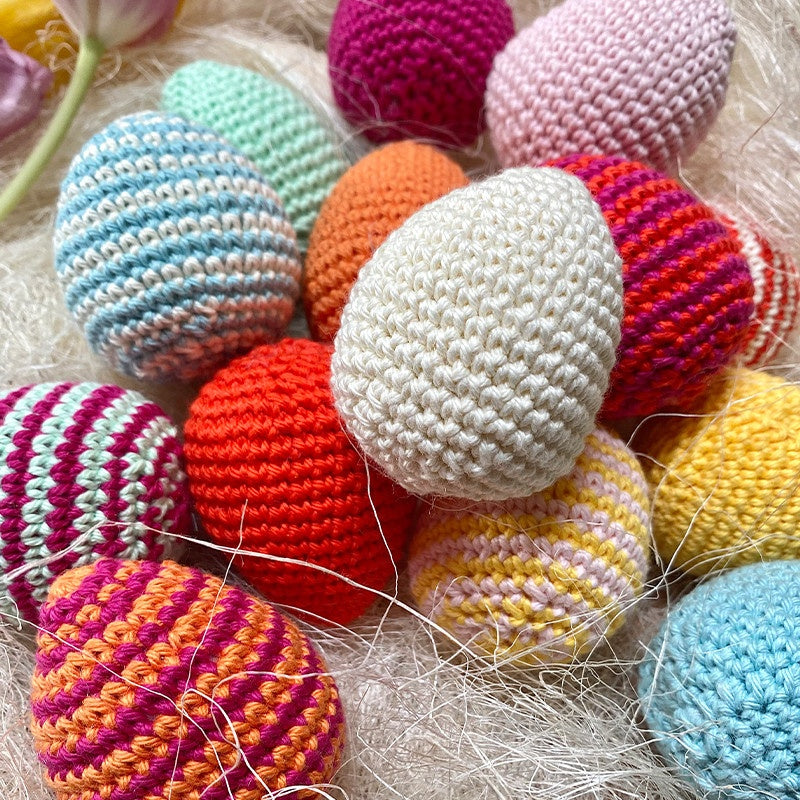 UOVA DI PASQUA ALL'UNCINETTO - BASIC COTTON