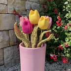 TUTORIAL TULIPANI - BASIC COTTON E RAFIA