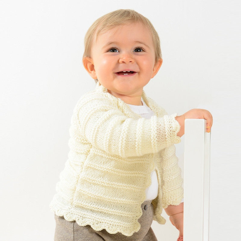 CARDIGAN - CASHMIRETTE GOLD E BABY SETA
