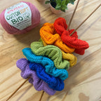 Scrunchies ai ferri in Cotton Soft Bio, foto 3
