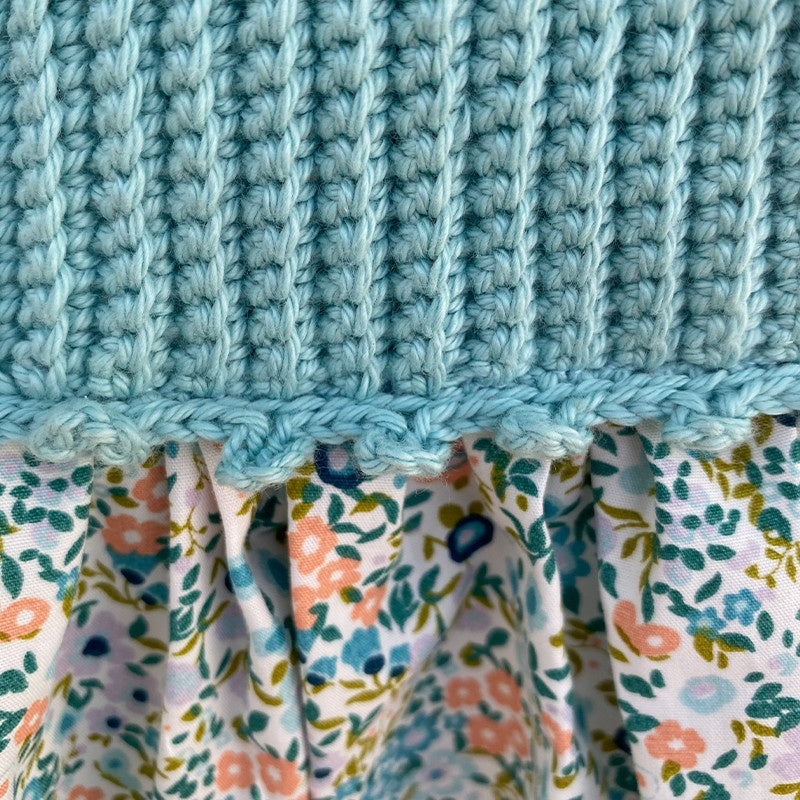 Vestitino all'uncinetto e tessuto all'uncinetto in Basic Cotton, foto 3