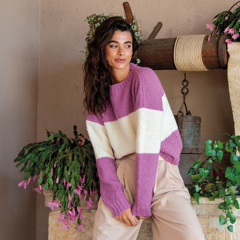 MAGLIONE BICOLOR - MERINO SOFT
