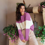 MAGLIONE BICOLOR - MERINO SOFT