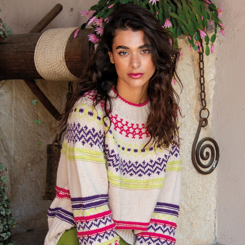 PULL JACQUARD MULTICOLOR - SUPERWOOL