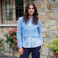 MAGLIA CORTA CON SCOLLO A V - LIEVE