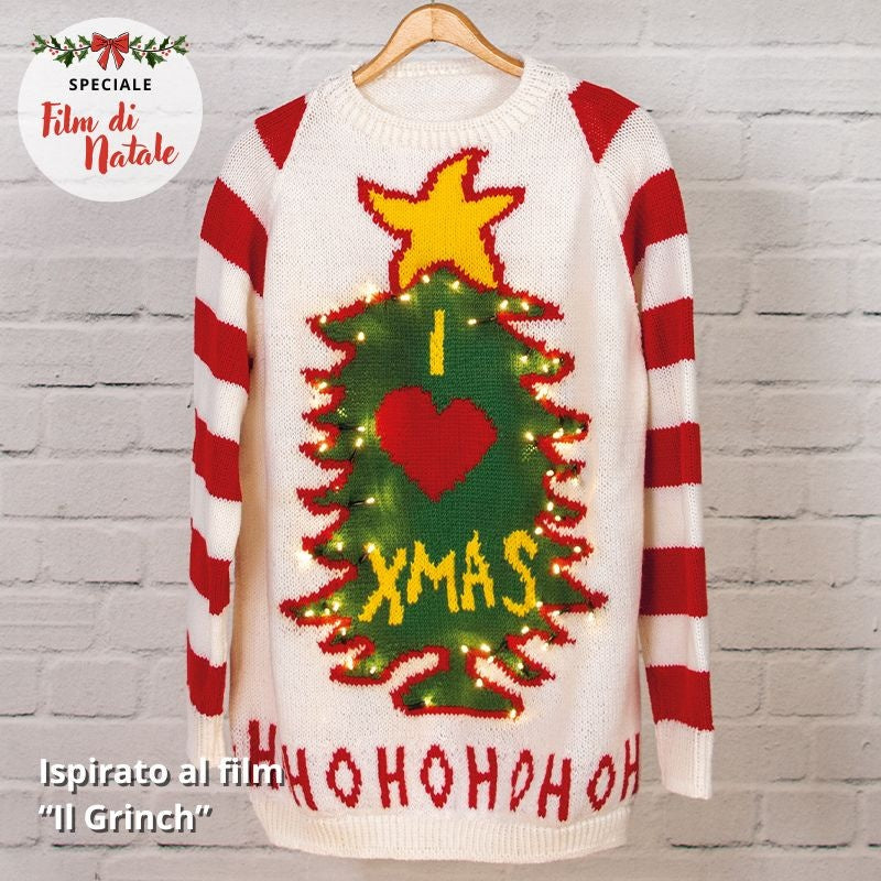 MAGLIONE GRINCH - MERINOS EXTRA