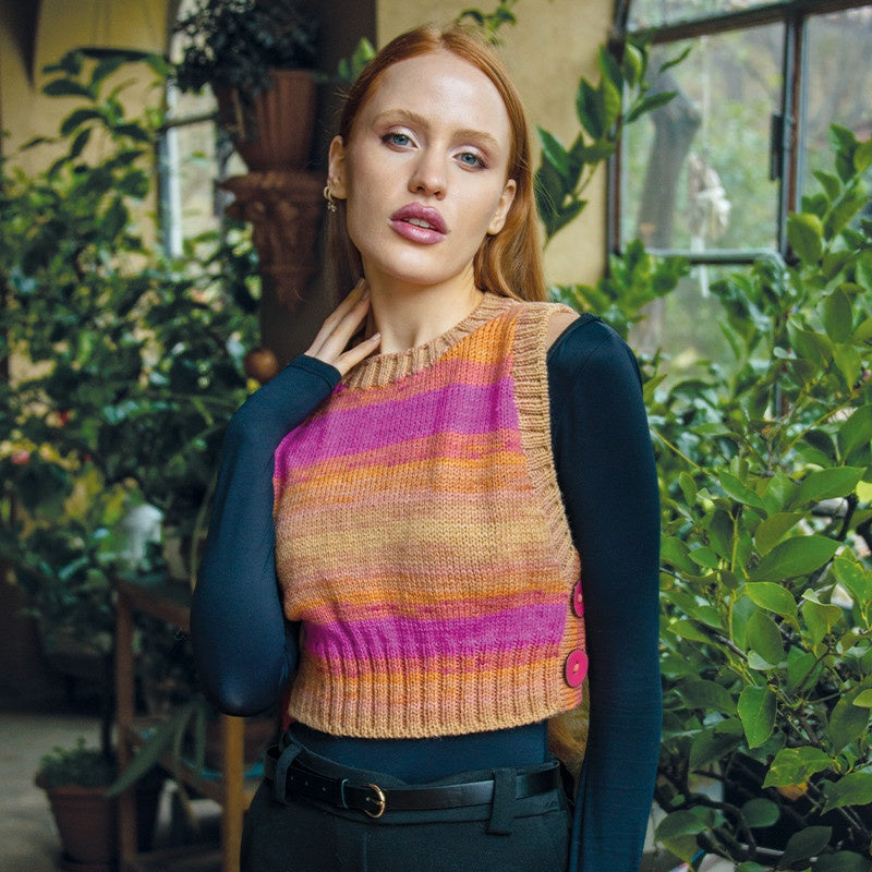 GILET CORTO - HAPPY COLOUR
