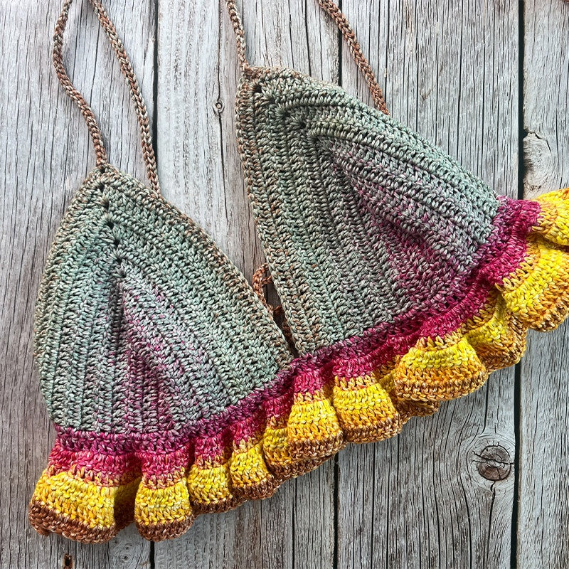 TOP CROCHET CON ROUGE - BORA BORA