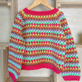 Maglia granny bambina all'uncinetto in Merinos Extra – schema PDF