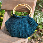 Borsa con manici in bamboo all'uncinetto in Kaleido, foto 2