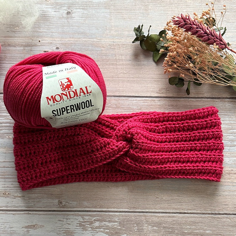 FASCIA PER CAPELLI CROCHET - SUPERWOOL