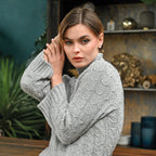 PULL CON TRECCE - WINTER COTTON