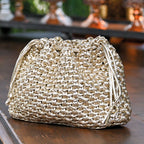 BAG A SECCHIELLO - ECO BAG METALLIC