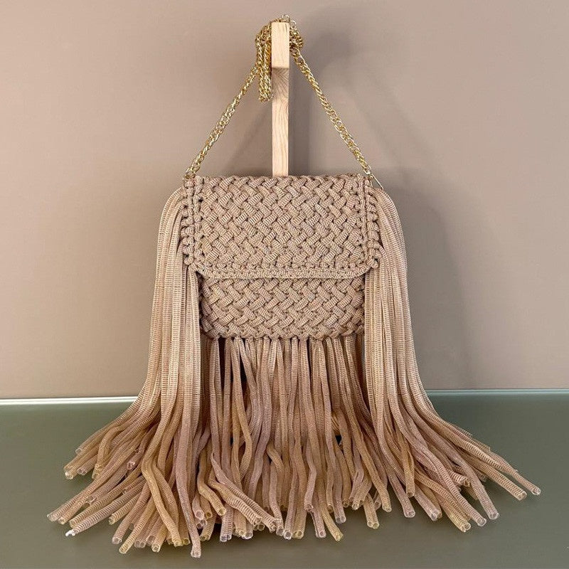 Borsa crochet elegante all'uncinetto in Kaleido – schema PDF