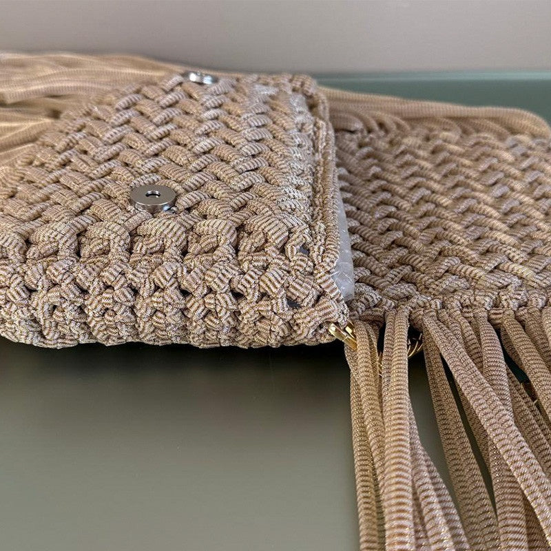 Borsa crochet elegante all'uncinetto in Kaleido, foto 2
