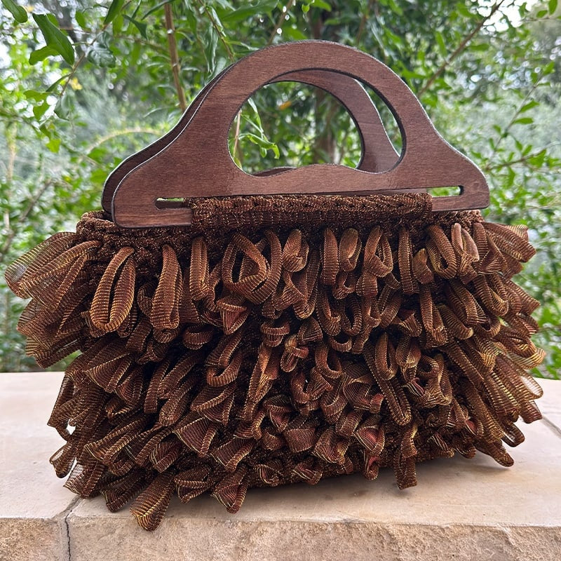 BORSA A PUNTO PELLICCIA - KALEIDO