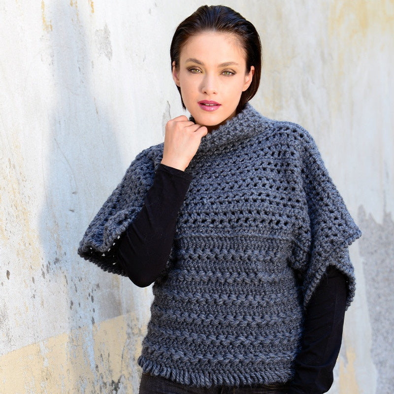 MAGLIONCINO A FORCELLA - MERINO 80