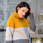 MAGLIA A RIGHE - BIO LANA