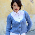 CARDIGAN CORTO - BIO LANA