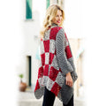 Cardigan lungo granny all'uncinetto in Bio Lana Fine – schema PDF
