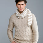 PULL E SCIARPA UOMO - CASHMIRETTE GOLD