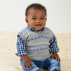 GILET JACQUARD BIMBO - POLO