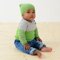 PULL E CUFFIA BICOLOR BIMBO - EXTRAFINE