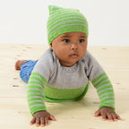 PULL E CUFFIA BICOLOR BIMBO - EXTRAFINE